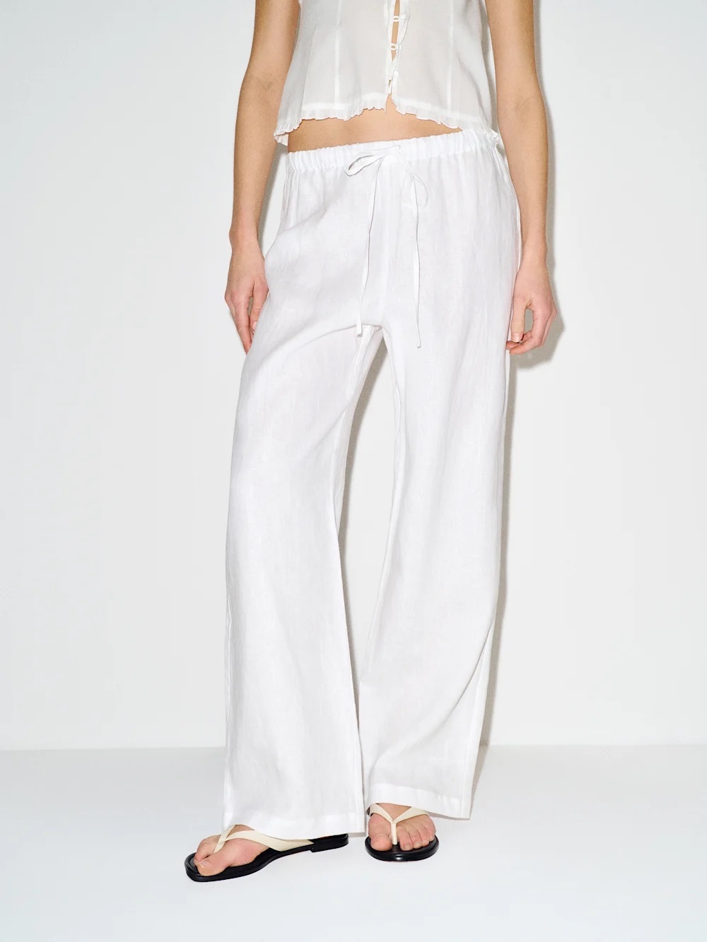 Reformation Olina Linen Pant